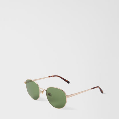 Furla Sunglasses Color Light Gold+Dark Forest - Furla
