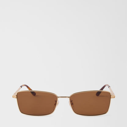 Furla Sunglasses Color Light Gold+Extra Brown - Furla