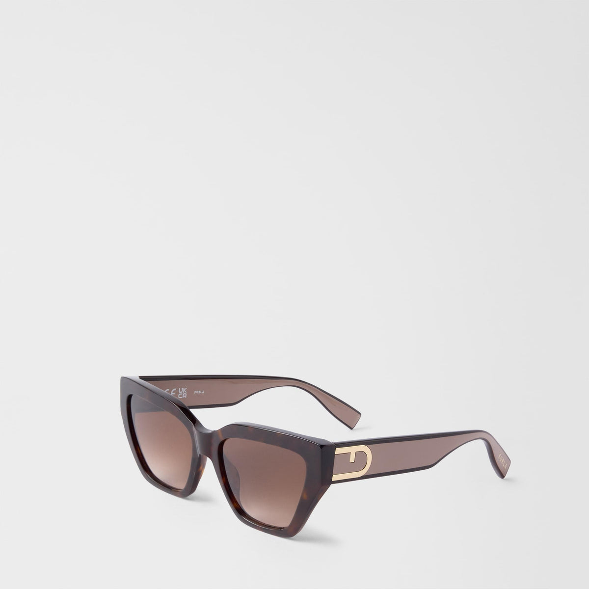 Furla Sunglasses Havana+Ballerina I+Color Gold - Furla
